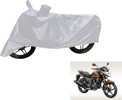 

Flipkart SmartBuy Two Wheeler Cover for Hero(Hunk, Silver)