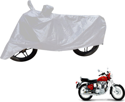 

Flipkart SmartBuy Two Wheeler Cover for Royal Enfield(Electra Delux, Silver)