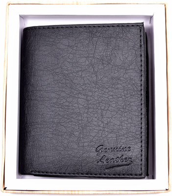 

FULTEN Men Black Artificial Leather Wallet(5 Card Slots)