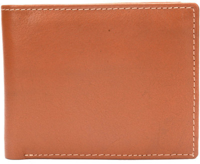 

Rebel Color Men Tan Genuine Leather Wallet(12 Card Slots), Light tan