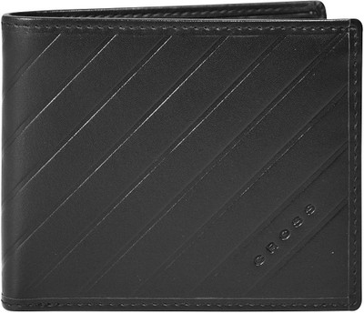 

Cross Men Black Genuine Leather Wallet(8 Card Slots), Green/brown