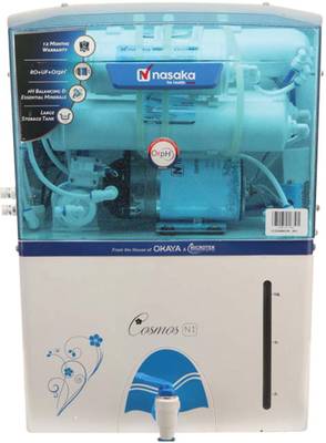 Nasaka Cosmos N1 11 L RO + UF Water Purifier (White)