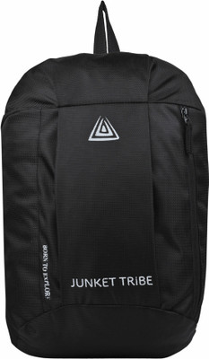 

Junket Tribe Hiking casual Backpack Daypack 10 L Backpack(Black)