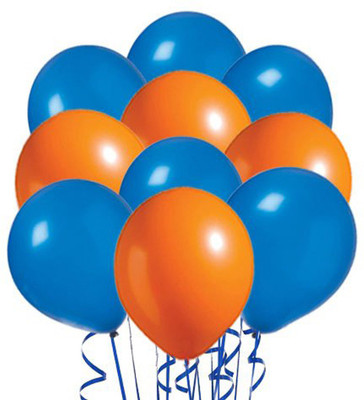 

EVA Solid EVA0018 Balloon(Blue, Orange, Pack of 50)