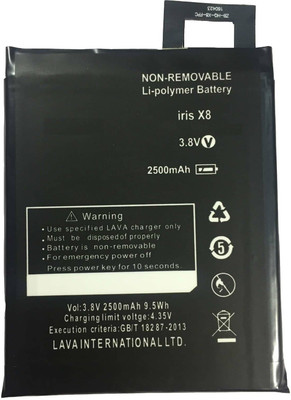 

Koloredge Mobile Battery For Lava IRIS X8