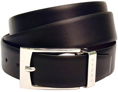 

Cross Men Formal, Party, Casual, Evening Black, Brown Genuine Leather Reversible Belt, Black;brwon