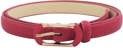 

Sri Women Casual Pink Artificial Leather Belt