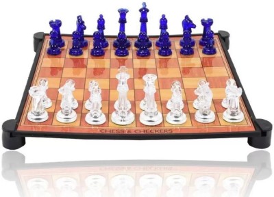 

Kanchan Toys 13 in 1 Family board Magnetic Chess game Board Game