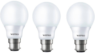 

Wipro 3 W Standard B22 LED Bulb(Yellow, Pack of 3)