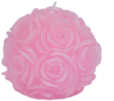 

Virgo Creations BigRose-Pink Strawberry Candle(Pink, Pack of 1)