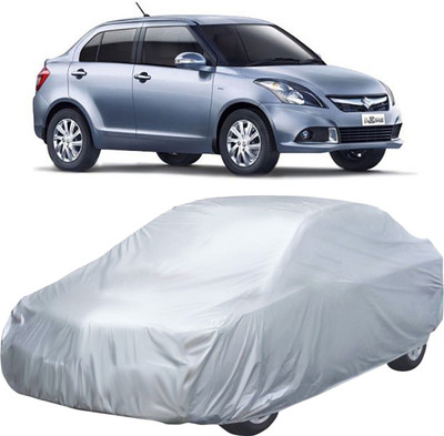AutoFurnish Car Cover For Maruti Suzuki Swift Dzire (Without Mirror Pockets)(Silver, For 2010 Models)