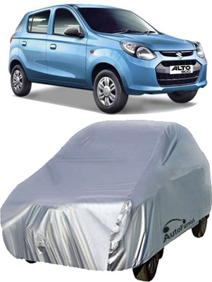 AutoFurnish Car Cover For Maruti Suzuki Alto 800 (Without Mirror Pockets)(Silver)
