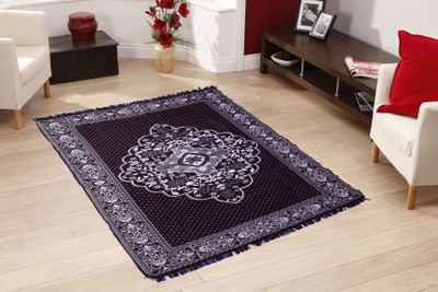 

Stop N Shop Multicolor Velvet Carpet(120 cm X 228 cm)