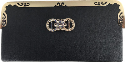 Bizarre Vogue Casual Black Clutch