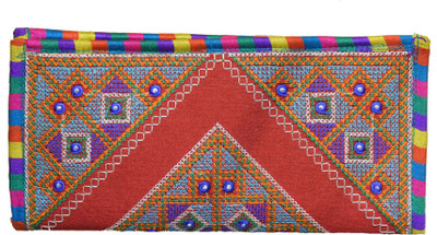 

5elementz Casual Red Clutch