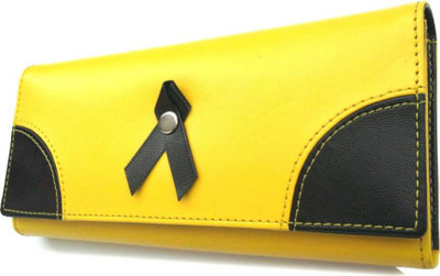 

V Fashion Casual Yellow Clutch