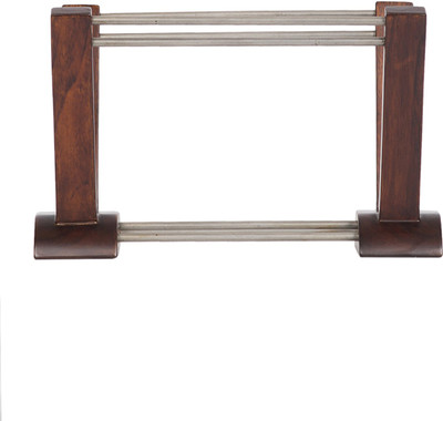 

Rooms Gravity Brown Magazine Steel Rod Book Holder - 10