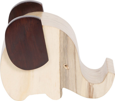

Rooms Gravity Brown Elephant Visiting Card/ Mobile Stands Holders - 10