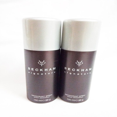 

David Beckham Signatre Deodorant Spray - For Men(300 ml, Pack of 2)