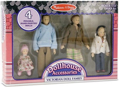 

Melissa & Doug Victorian Doll Family(Multicolor)