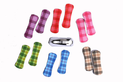 

ABHI Fancy Hair Clip Tic Tac Clip(Multicolor)