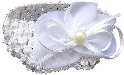 

Trendeela.com Feriha White Floral Head Band(White)