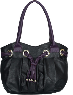

Fristo Shoulder Bag(Black, Purple)