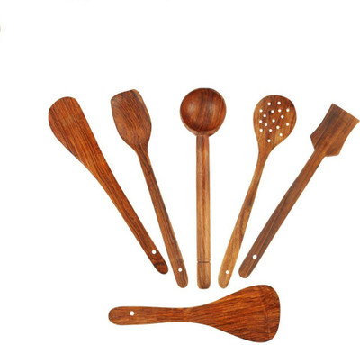 

Emeret Wooden Ladle(Pack of 6)
