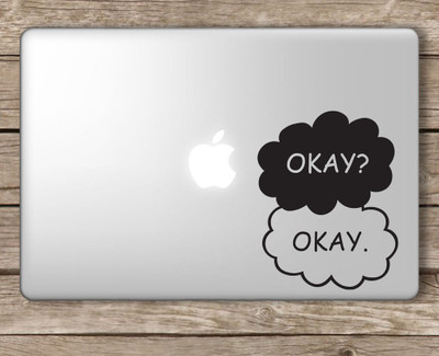 

Onlinemart the fault Vinyl Laptop Decal 15.6