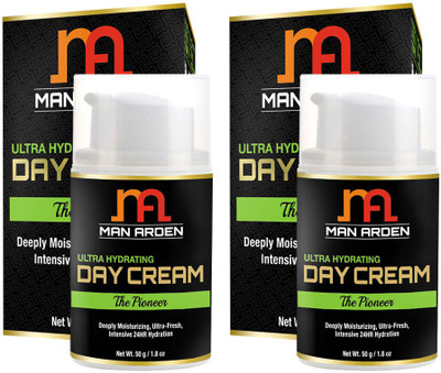 

Man Arden Ultra Hydrating Day Cream - The Pioneer (Pack Of 2)(50 g)