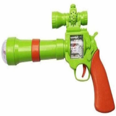 

Shy Products Projection & Musical Strike Electric Toy Gun(Multicolor)