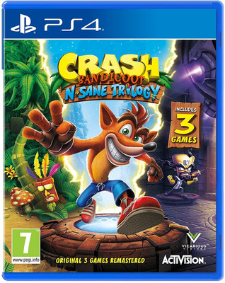 

Crash Bandicoot N Sane Trilogy(for PS4)
