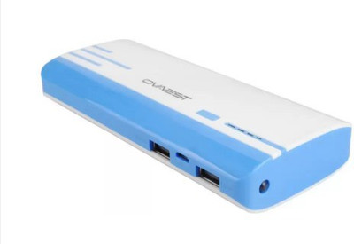 

Ovaest 11000 mAh Power Bank (N51 Dual Output, with Lamp)(Blue White, Lithium-ion)
