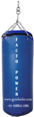 

FACTO POWER 5.5 FEET LONG , SRF - STANDARD MATERIAL , UNFILLED WITH HANGING CHAIN Hanging Bag(5.5, 66 kg)