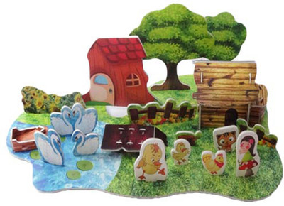 

Kids Mandi 3D Puzzle The Ugly Dckling(1 Pieces)