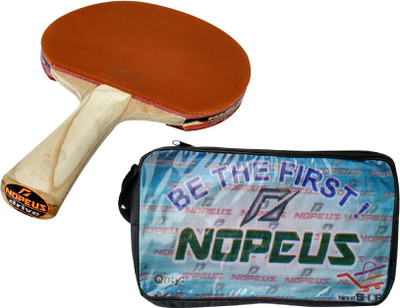 

NOPEUS DRIVE OO TABLE TENNIS RACQUET Orange, Red Table Tennis Racquet(Weight - 171 g)