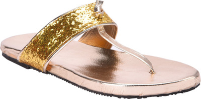 

La Boemo Women Gold Flats