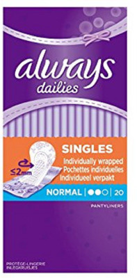 

always Panty Liner Pantyliner(Pack of 20)