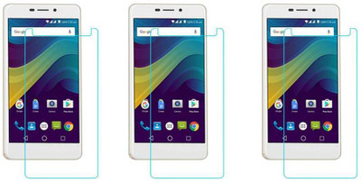 ACM Tempered Glass Guard for Panasonic Eluga Pulse(Pack of 3)