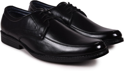

Arthur Men's Black PU Formal Derby For Men(Black