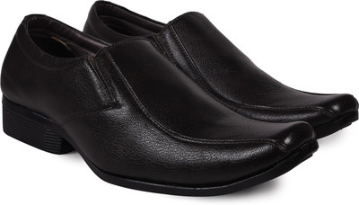 

Arthur Men's Black PU Formal Slip On For Men(Black