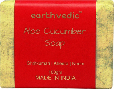 

Earthvedic Aloe Cucumber Soap(100 g)