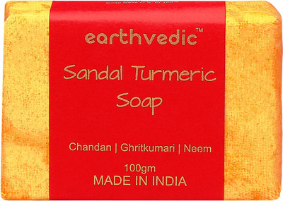 

Earthvedic Sandal Turmeric Soap(100 g)