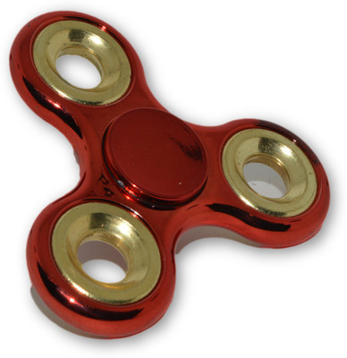 

Toyzstation Fidget Spinner Ultra Speed With Chrome Metallic Finish(Red)