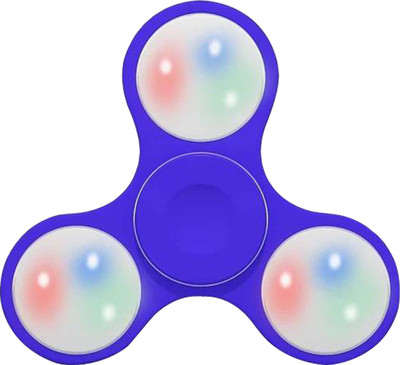 

iSweven LED Light Tri-Spinner Fidget Hand Toy(Blue)