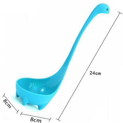

ShopAis Laddle Spoon Random Color Nylon Soup Spoon(Pack of 1)