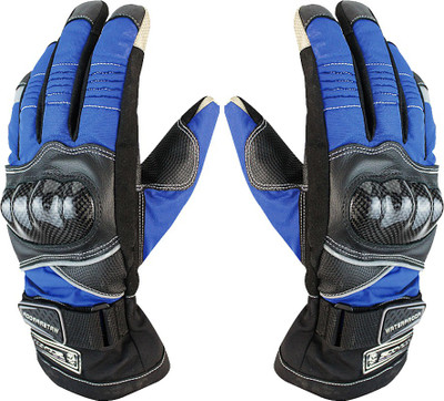 

Scoyco MC15B-2 Full Fingered Bike Riding set of 2 Driving Gloves (, Blue