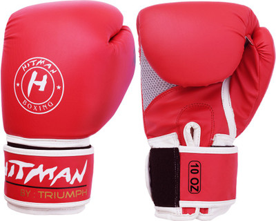 

Hitman FORCE Red Boxing Gloves (XS, Red), Black;red