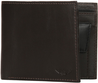 

Park Avenue Men Brown Genuine Leather Wallet(3 Card Slots)