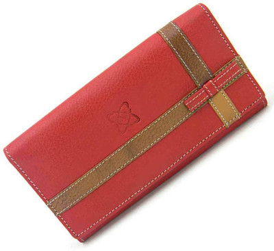 

Must Not Just Leather Women Red Genuine Leather Wallet(5 Card Slots)